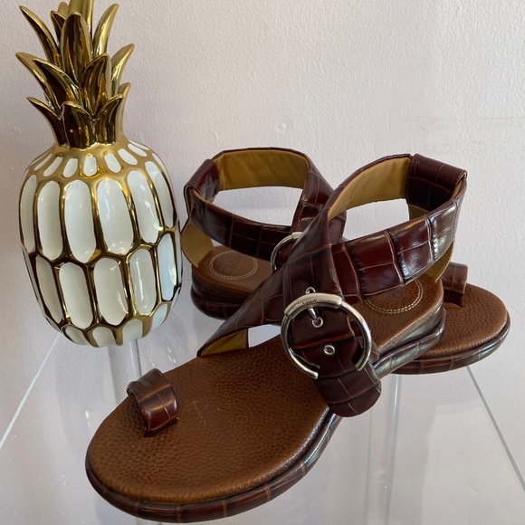 Chloe Leather Gladiator Sandals - Picture 1 of 4